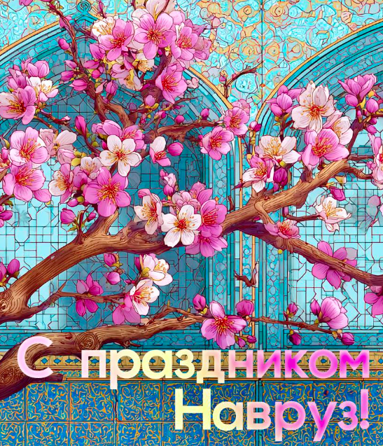 Фото Навруз 2026: красивые открытки с праздником 2 - Сиб.ФМ Фото Навруз 2026: красивые открытки с праздником 2